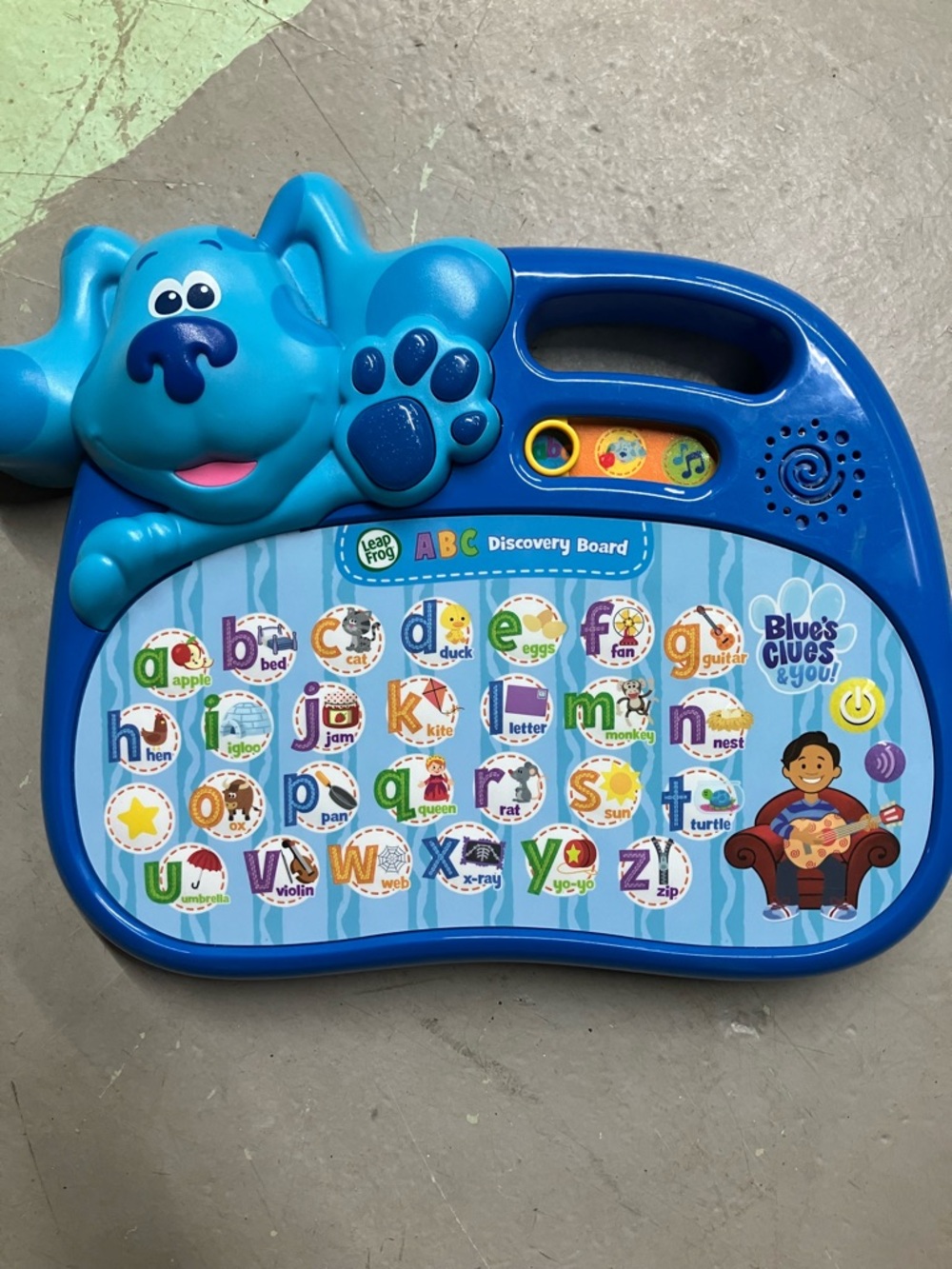 Blue's Clues & You! ABC Discovery Board - Blue Educational Toy